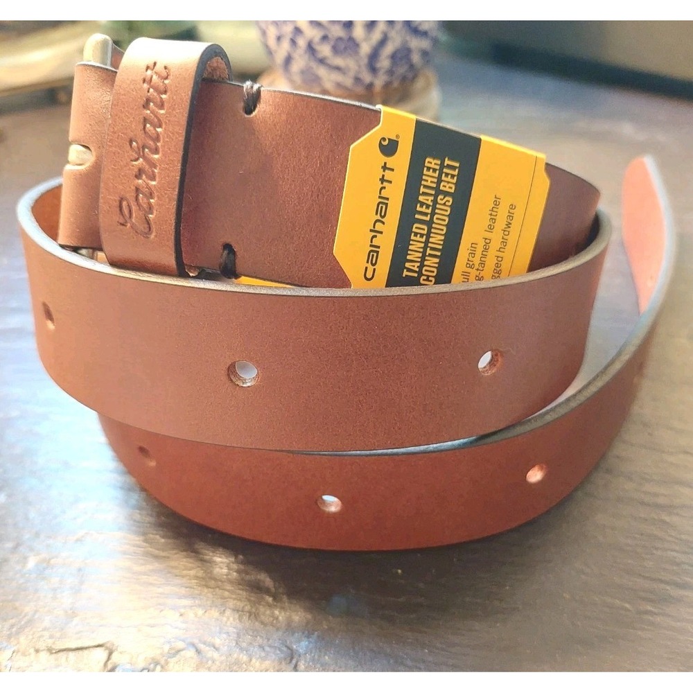 Carhartt Brown Leather Belt